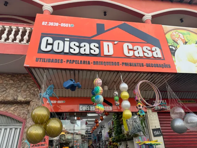 Loja de utilidades, brinquedos, decorações e outros