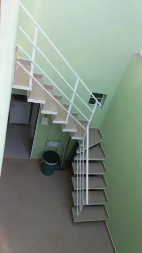 Corrimão de ferro galvanizado pra todos modelos de escada 