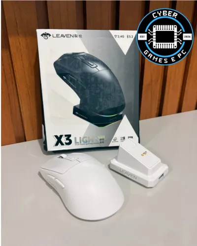 MOUSE GAMER SEM FIO LEAVEN X3