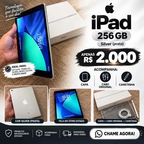 IPAD 9 256gb Silver