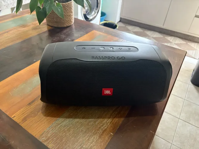 Cx de SOM JBL BASSPRO GO 