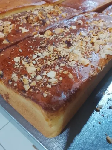 Pães bolos de grãos especiais
