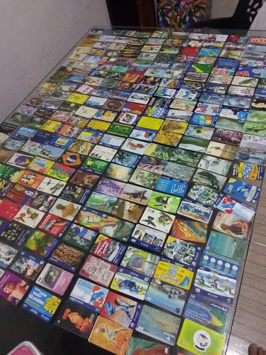 Cartões telefônicos antigos