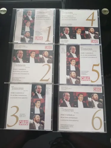 Coleção Tenores revista CARAS.