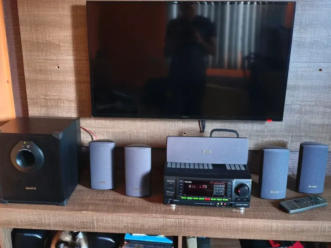 Receiver Aiwa AV-X120 completo