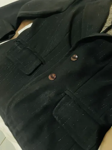 Blazer Preto c/ gliter