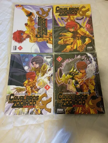 Cavaleiros do Zodíaco Episódio G 1 ao 4 mangá