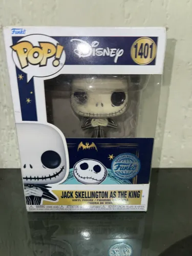 Funko Jack Skellington As The King - 1401 - Edição Especial