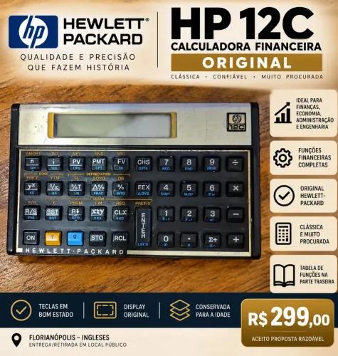 HP12C ORIGINAL FUNCIONANDO