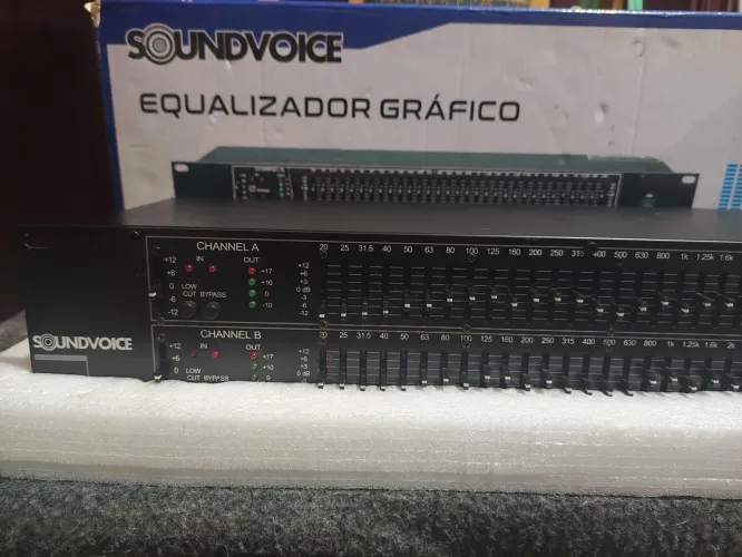 Equalizador soundvoice 31 bandas