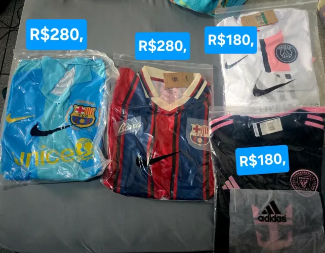 Camisas de time Tailandesas linha premium