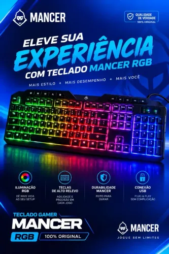 TECLADO GAEMR RGB MANCER ORIGINAL