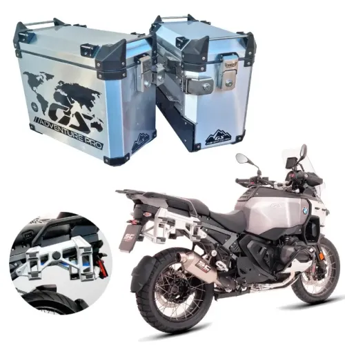 Bauletos Laterais BMW 1300 Adventure Modelo 2025 - Não serve Akrapovic - Promocão - Novos