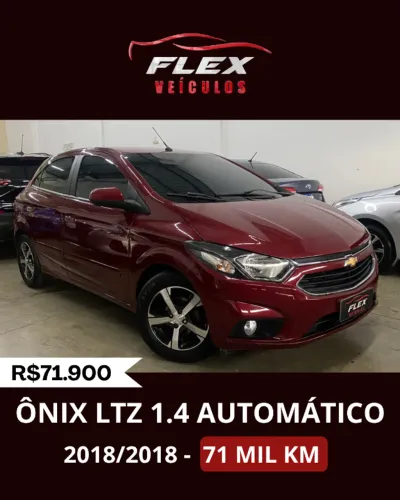 Chevrolet Onix Hatch LTZ 1.4 8V Flex Aut. 4P 2018
