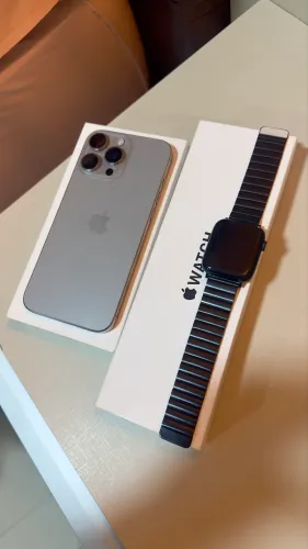 IPHONE 16 PRO MAX + APPLE WATCH SE 2ª GERAÇÃO