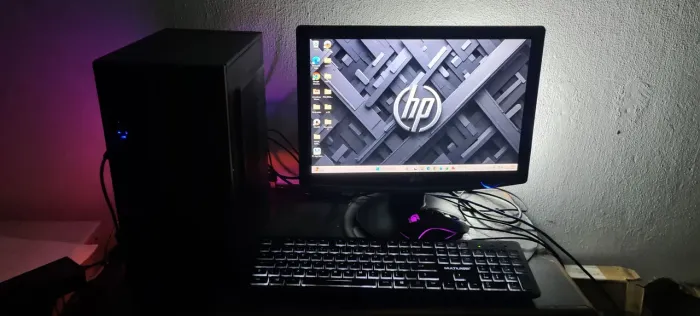 ?Computador Completo - Gabinete HP - Core i5 - 6GBRam + W10 Pro e Pacote Office