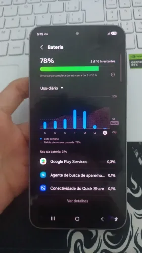 Galaxy A56 8gb 256gb armazenamento