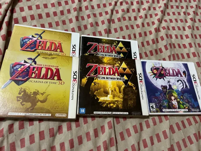 Coleção Zelda para 3ds