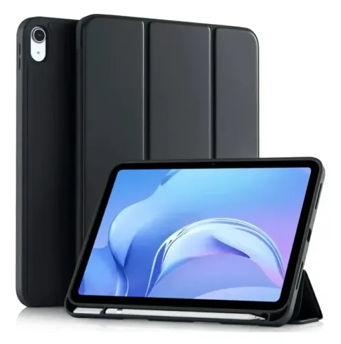 Case Capa Magnética ( Compatível com IPad 10 11 Air Mini ) Compartimento Caneta Pencil