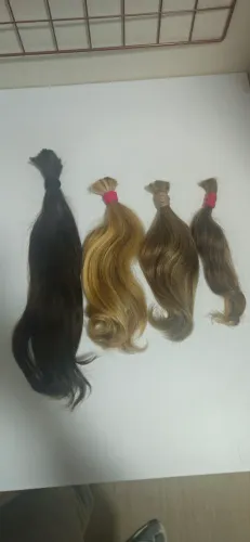 LOTE DE CABELO HUMANO BRUTO