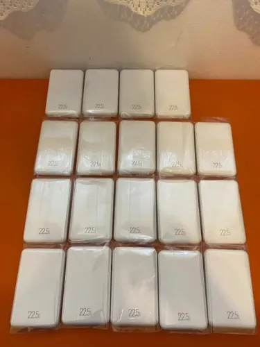 lote de 19 peças Powerbank Volt Magsafe 5000mAh Super Rápida Branco USB-C Celular
