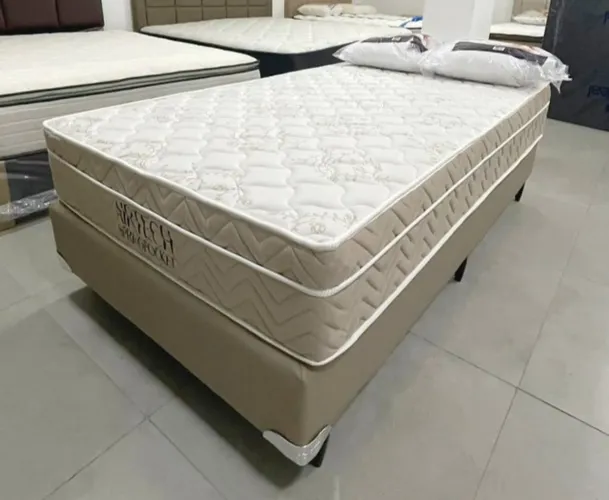 Cama box Solteirão Ortobom Airtech- Entrega Grátis pra Fortaleza 