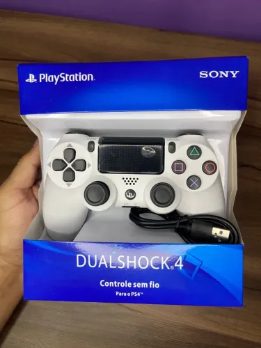 Controle Ps4 Sem Fio Branco an14