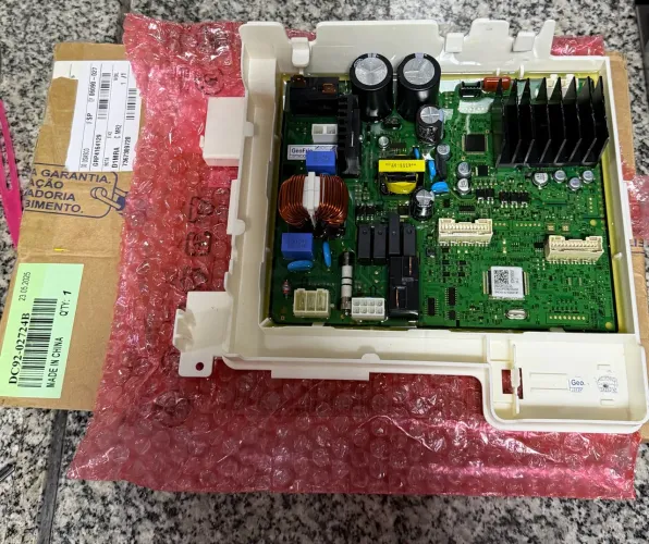 Placa Principal Nova WD13T704 Lava e seca Samsung 