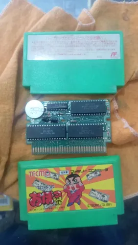 Jogo Obocchama Kun Famicom Nintendo