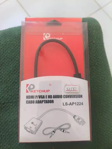 Conversor tipo C/VGA HDMI p/VGA e HD