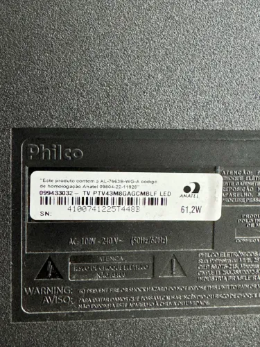 Tv Philco Android TV 43? SEMI NOVA