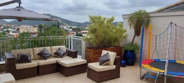 Cobertura Duplex na Taquara , 2 quartos em condomínio com total infraestrutura e pronta pa
