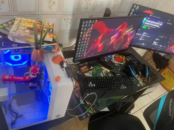 PC GAMER COMPLETO + SETUP PRONTO PRA USAR ? ? Só ligar e jogar!