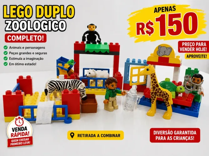 Lego fazenda com veterinário