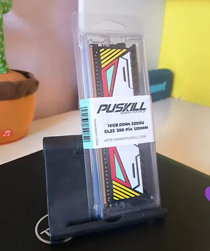 Memória Ram Desktop puskill 16GB DDR4 3200mhz