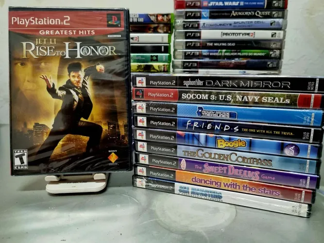 Jogos para ps2 novo e lacrado