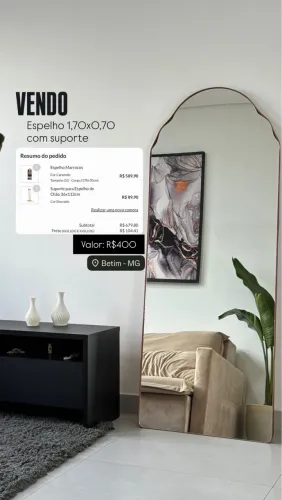 Espelho de chão 1,70x0,70