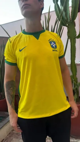 Camisa do Brasil nacional 