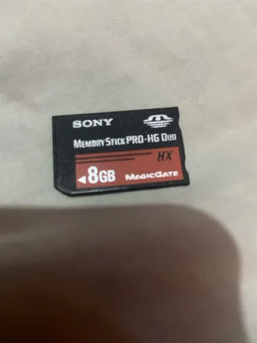 cartão de memória sony 8G