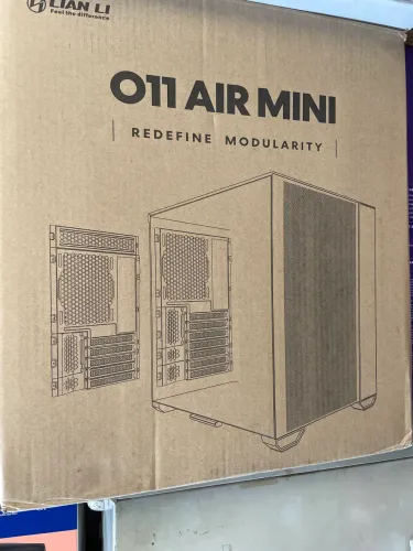 Gabinete Lian Li O11 Air Mini preto