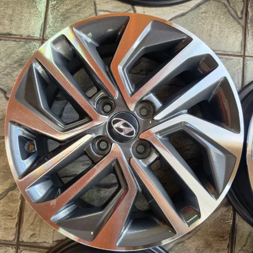 RODAS HYUNDAI HB20 ARO 15 4X100 ORIGINAIS