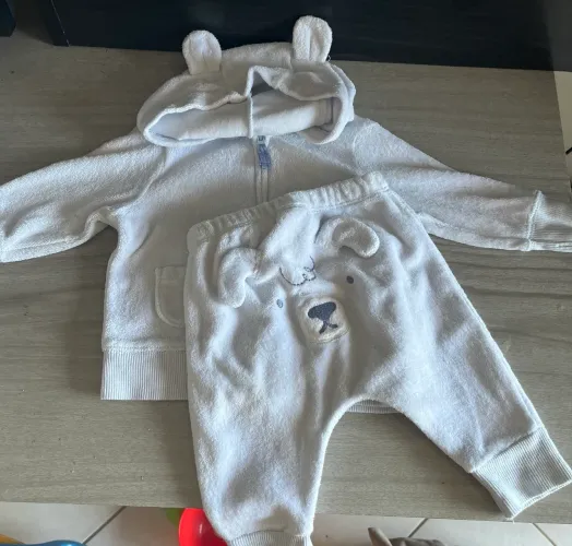 Conjunto bebê azul 