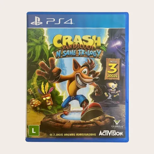 Crash Bandicoot N-Sane Trilogy PS4 (Seminovo)