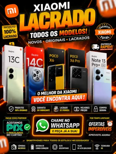 Celulares da Xiaomi lacrado 