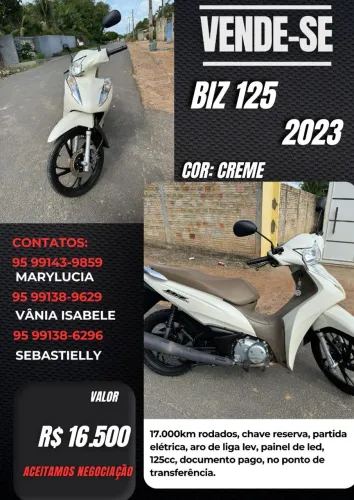 Biz 125cc 2023