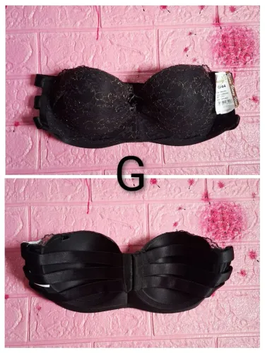 Sutiã tomara que caia preto G