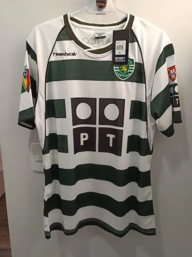 Camisa Sporting Lisboa Retro Cristiano Ronaldo 