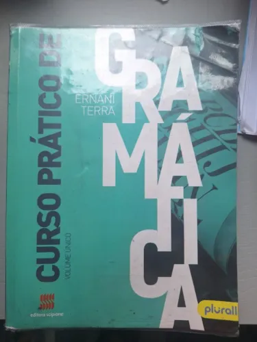 Livro Curso Prático de Gramática Ernani Terra Editora Scipione