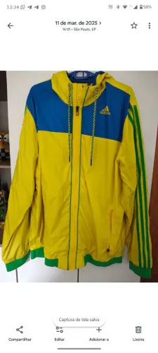 Jaqueta seleção Brasil 