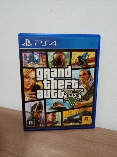 Jogo GTA V Ps4 Usado Mídia Física